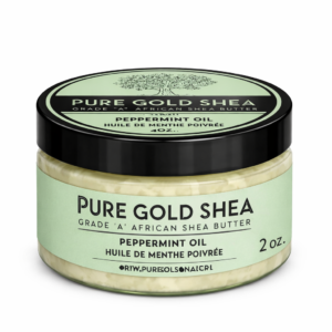 Shea Butter with Peppermint 2oz