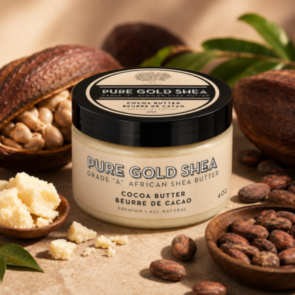 Pure Gold Shea with Cocoa Butter 4 oz
